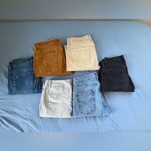 Men’s Bonobos, Levi’s, Banana, Paper Denim Lot
